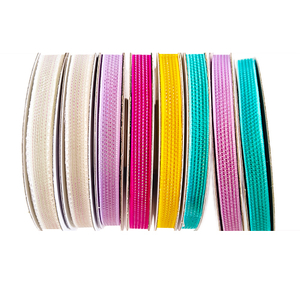 Multicolor Glitter Mesh Ribbon